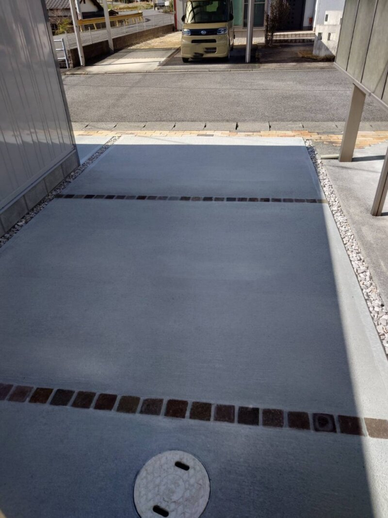 周東町 駐車場リフォーム工事