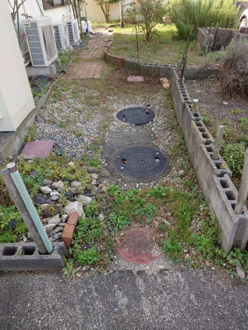 桝 ふた交換
