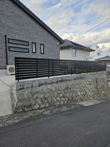 岩国市山手町 フェンス