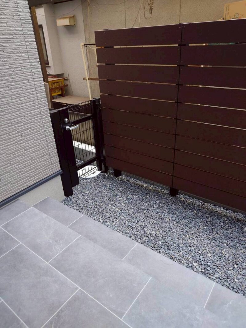 通津 目隠しフェンス