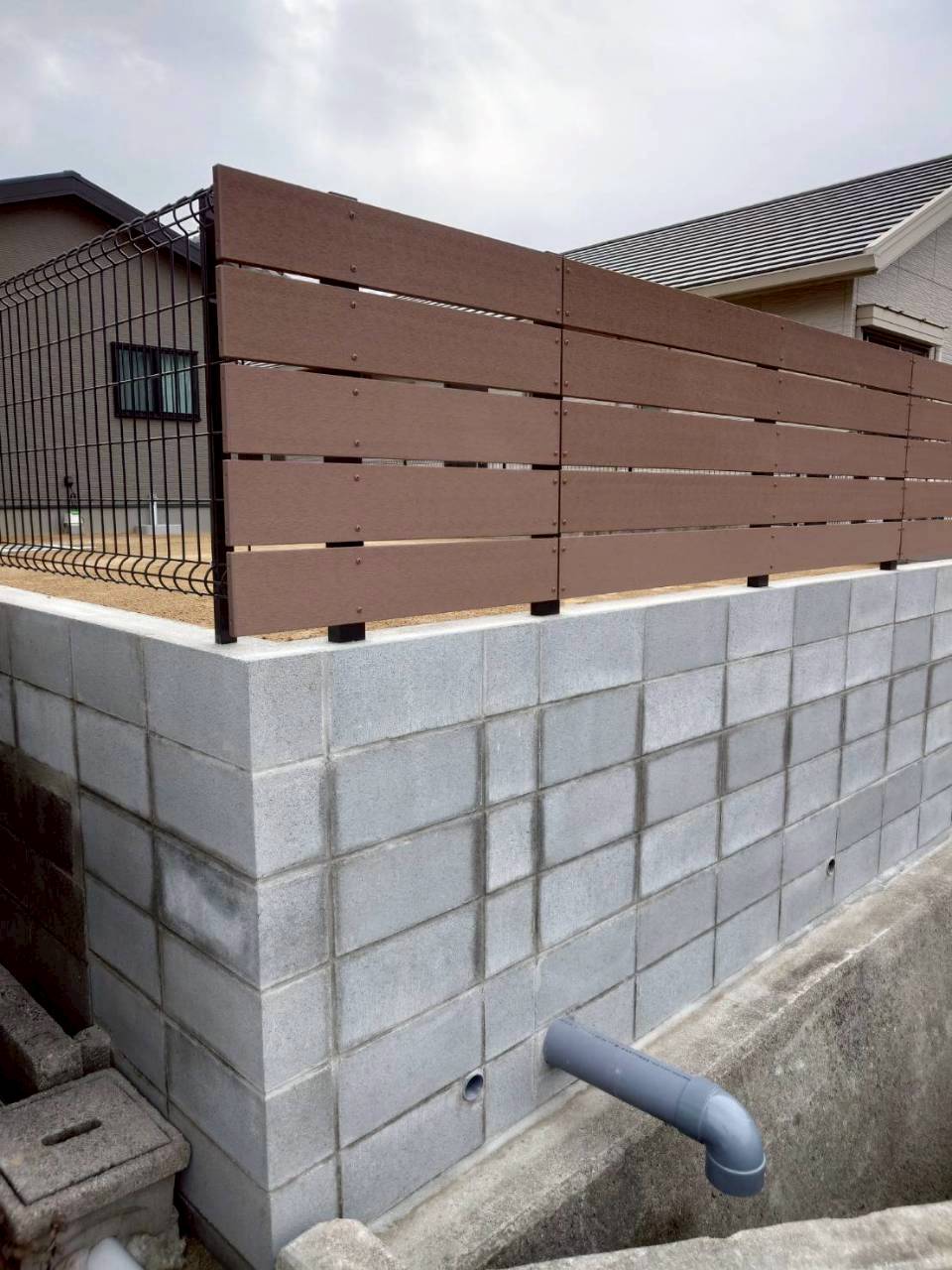 通津 目隠しフェンス