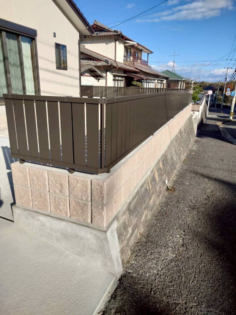 岩国市 化粧ブロック